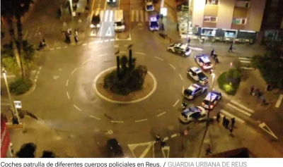 Cinco detenidos y 30 denunciados en un dispositivo con 80 agentes en Reus (Tarragona)